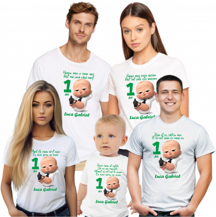 Tricouri Baby Boss – Design unic, livrare rapidă! [1]