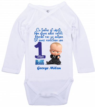 Tricouri Baby Boss personalizate cu Imagini Drăguțe [4]