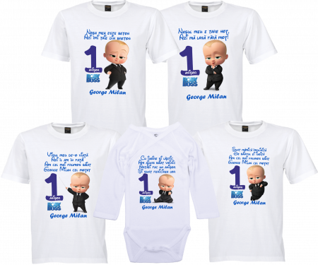 Model Baby Boss - Tricouri Baby Boss personalizate cu Imagini Drăguțe