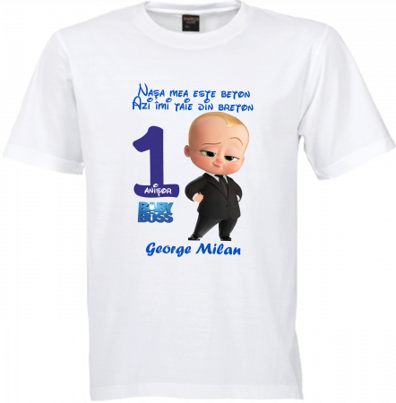 Tricouri Baby Boss personalizate cu Imagini Drăguțe [5]