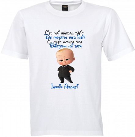 Tricouri Baby Boss – Stil și Distracție pentru Micuțul Tău! [2]