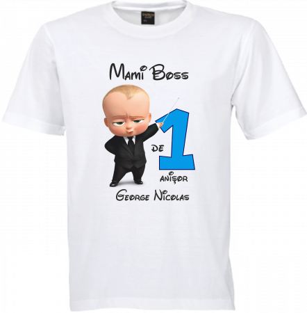 Tricouri copii Baby Boss – Personalizate cu numele micuțului! [3]