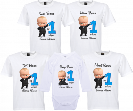 Model Baby Boss - Tricouri copii Baby Boss – Personalizate cu numele micuțului!