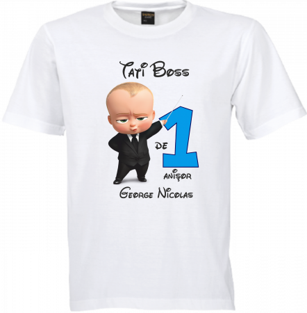 Tricouri copii Baby Boss – Personalizate cu numele micuțului! [2]