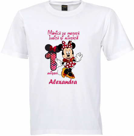 Tricouri cu Minnie – Un moț de neuitat pentru micuța ta prințesă [2]