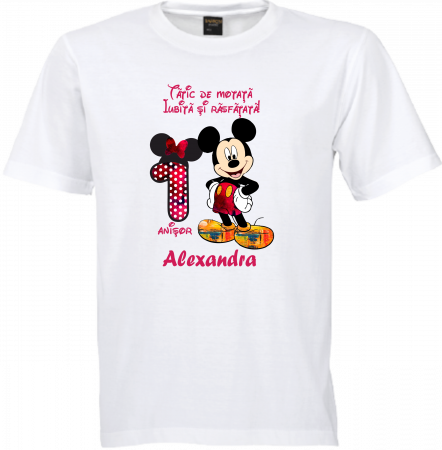 Tricouri cu Minnie – Un moț de neuitat pentru micuța ta prințesă [3]