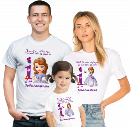 Tricouri cu Prințesa Sofia pentru Distracție Continuă [1]