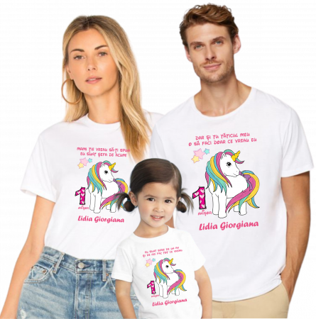 Tricouri cu Unicorni pentru micutii fani ai personajului [1]