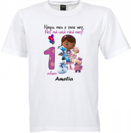Tricouri de Moț cu Doctorița Plușica – Personalizate pentru Primul An [6]