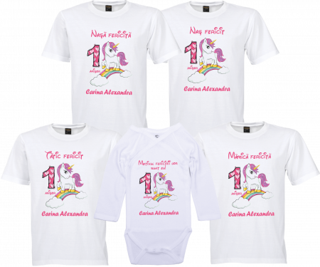 Model Unicorn - Tricouri pentru petrecerea de moț – Unicornii aduc magia