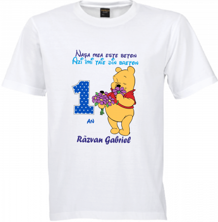 Tricouri pentru Toată Gașca – Personalizate și Amuzante cu Winnie the Pooh [5]