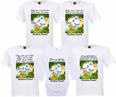 Tricouri pentru moț - Tricouri pentru Toți Membrii Familiei – Unicitate la Pachet