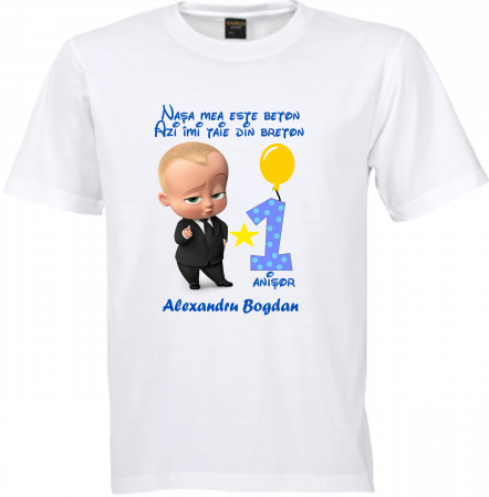 Tricouri personalizate Baby Boss – Cadoul perfect pentru copii! [6]