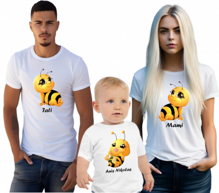 Tricouri Personalizate cu albinuțe pentru Sărbători Speciale [1]