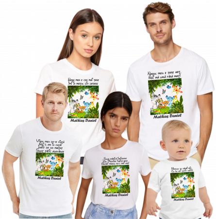 Tricouri personalizate cu animale pentru o petrecere de moț specială [1]