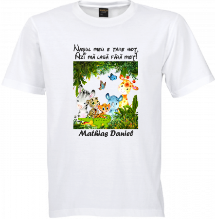 Tricouri personalizate cu animale pentru o petrecere de moț specială [6]