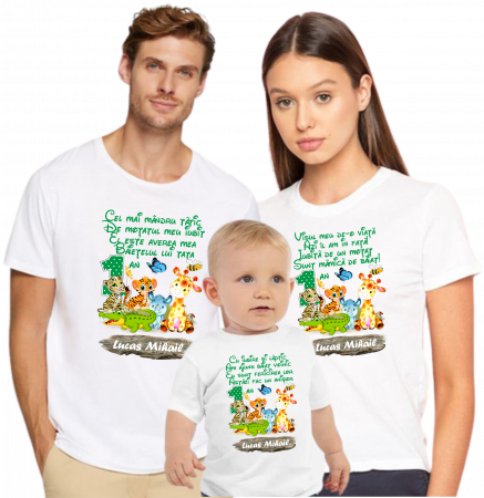 Tricouri personalizate cu animaluțe - Safari [1]