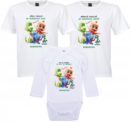 Model Cocomelon - Tricouri Personalizate  cu Cocomelon pentru Petrecerea de Moț