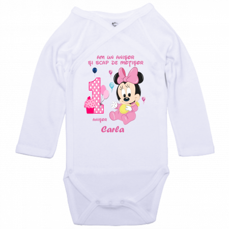Tricouri personalizate cu Mickey Mouse pentru Fetițe Fericite [4]