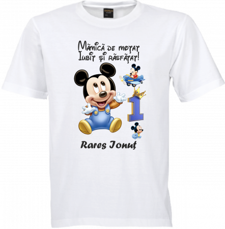 Tricouri Personalizate  cu Mickey Mouse pentru Petrecerea de Moț.  [3]