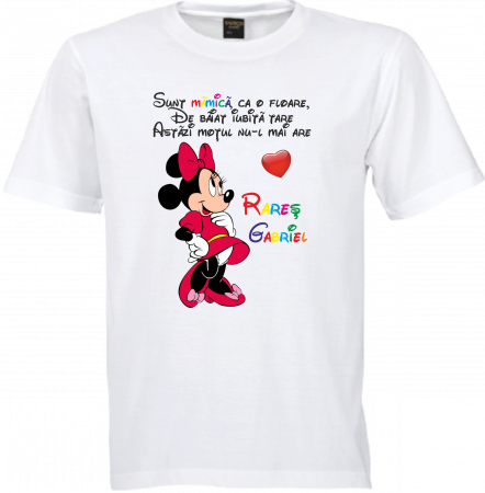 Tricouri personalizate cu Mickey pentru primul moț al copilului tău [3]