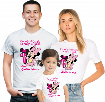Tricouri Personalizate cu personaje animate - Minnie Mouse [1]