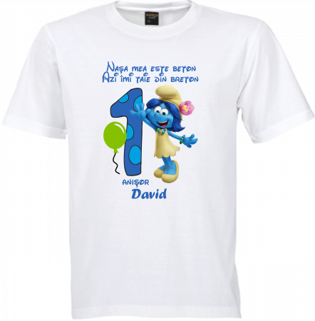 Tricouri Personalizate pentru moț cu tematica Ștrumfi [5]