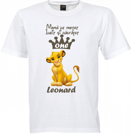 Tricouri Personalizate Simba pentru Micii Fani [3]