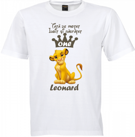 Tricouri Personalizate Simba pentru Micii Fani [2]