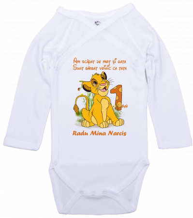  Tricouri Personalizate Simba pentru Petrecerea de Moț [4]