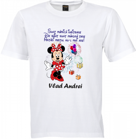 Tricouri tematice cu Mickey pentru moț – Ideal pentru o petrecere veselă și plină de magie. [2]