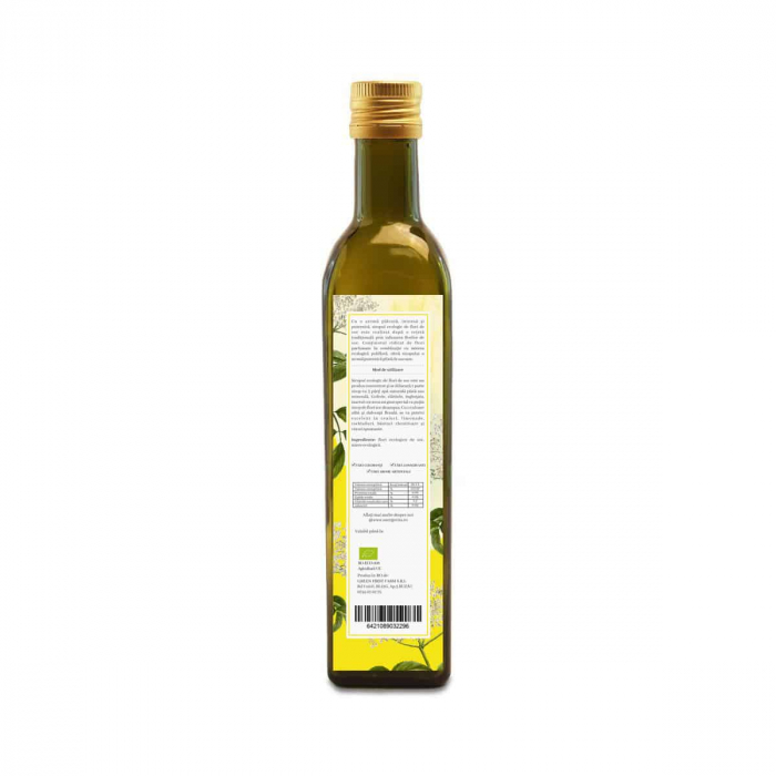 Sirop ecologic de floare de soc cu miere 500 ml [2]