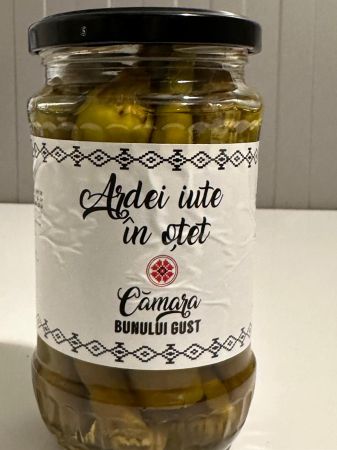 Conserve legume - Ardei iute în oțet