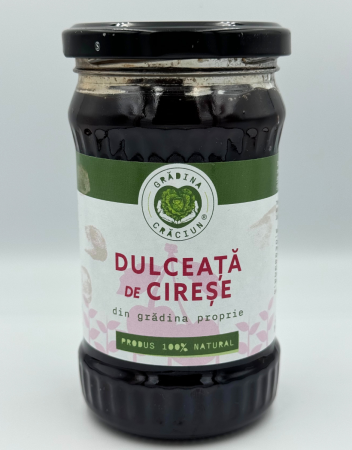 Conserve fructe - Dulceaţă de cireşe