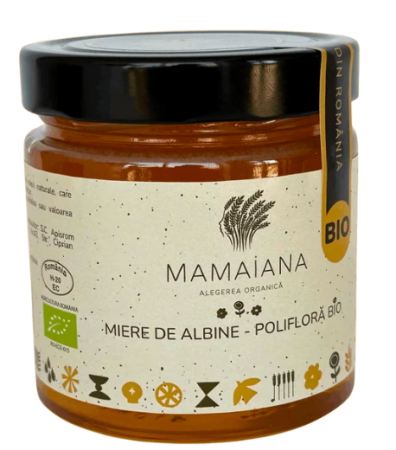Produse - Miere polifloră bio Mamaiana 500g