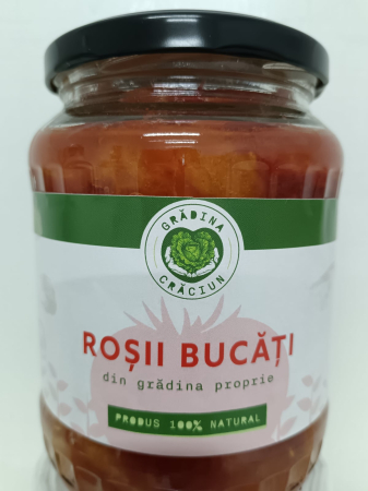 Conserve legume - Roşii bucăţi