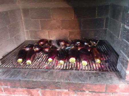 Conserve legume - Vinete coapte pe jar 500g