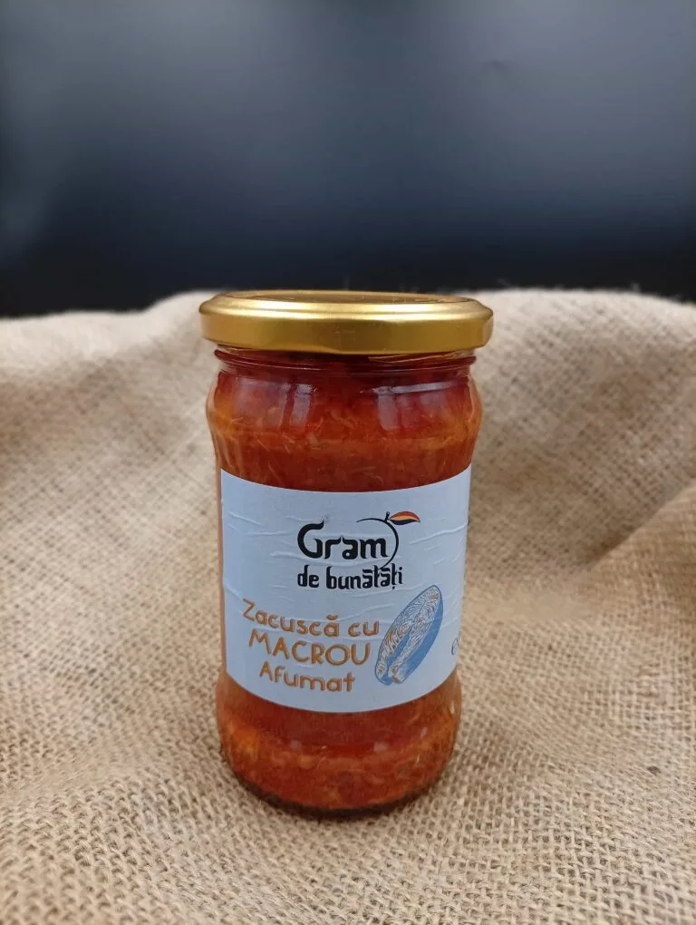 Produse - Zacuscă cu Macrou | Gram de bunătăți