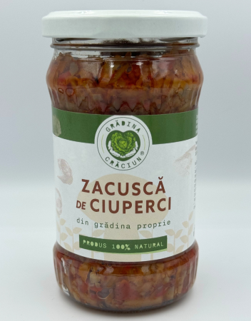 Conserve legume - Zacuscă de ciuperci
