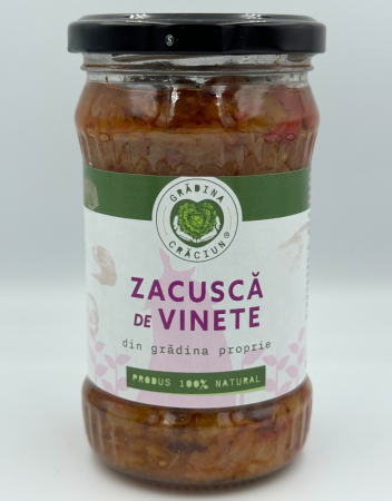 Conserve legume - Zacuscă de vinete