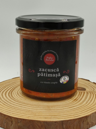 Borcane - Zacusca Patimasa cu Vinete Coapte, 300g