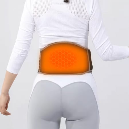 Centura  termica reincarcabila cu infrarosii pentru zona lombara si abdomen [2]
