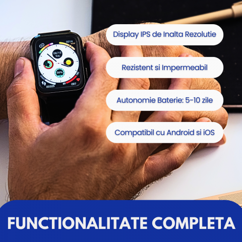 Smartwatch medical pentru monitorizarea indicatorilor de sanatate [7]