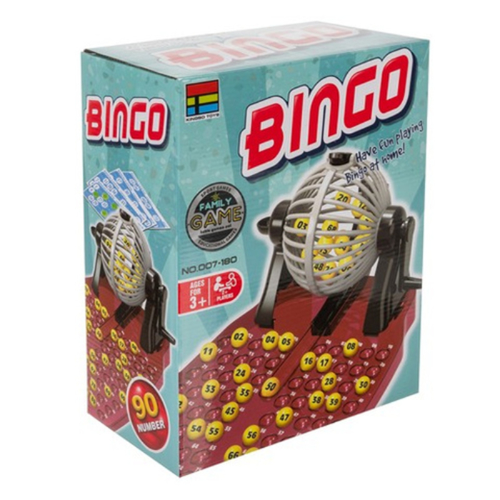 Joc de societate Bingo Lotto – Tombola clasică cu bile numerotate și cartonașe [2]