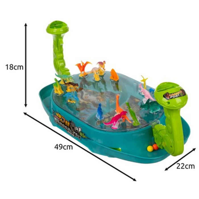 Joc interactiv – Bătălia Dinozaurilor, joc de societate cu figurine și bile lansatoare, KRUZEL [3]