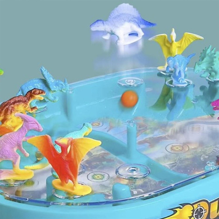 Joc interactiv – Bătălia Dinozaurilor, joc de societate cu figurine și bile lansatoare, KRUZEL [8]