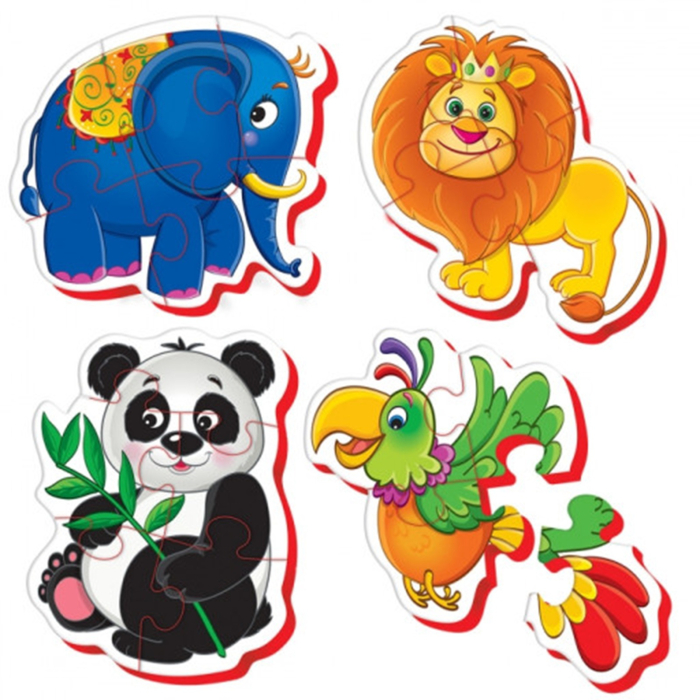 Puzzle Baby Zoo din spumă – Puzzle educativ cu animale pentru copii mici [2]