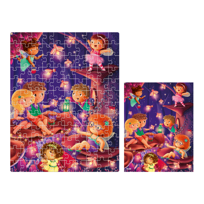 Puzzle copii 120 piese – Orașul din lemn, 23x30 cm | De.tail [3]