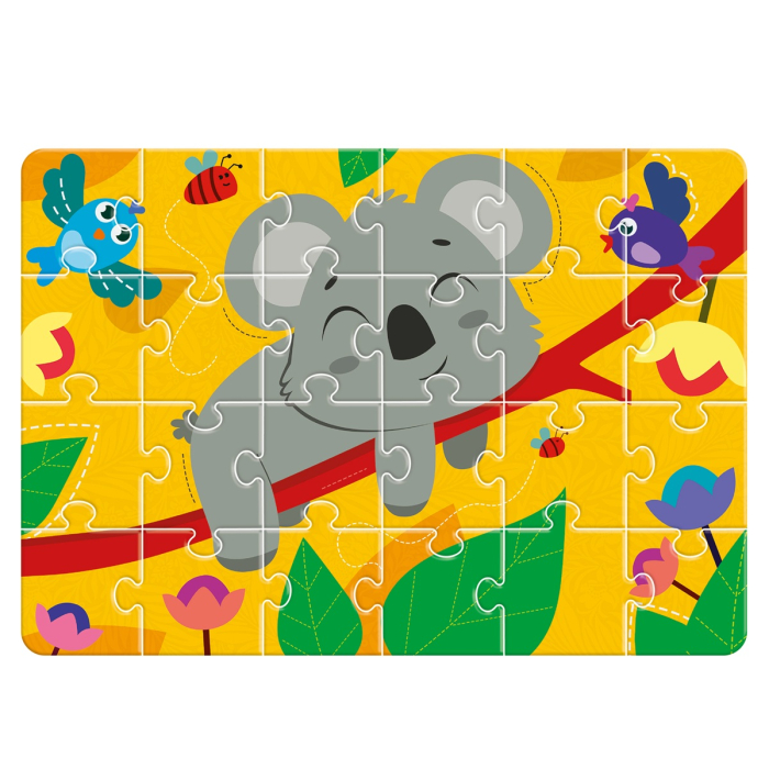 Puzzle copii 24 piese Koala – Roter Käfer, 21×30 cm, 3+ ani, carton gros [3]