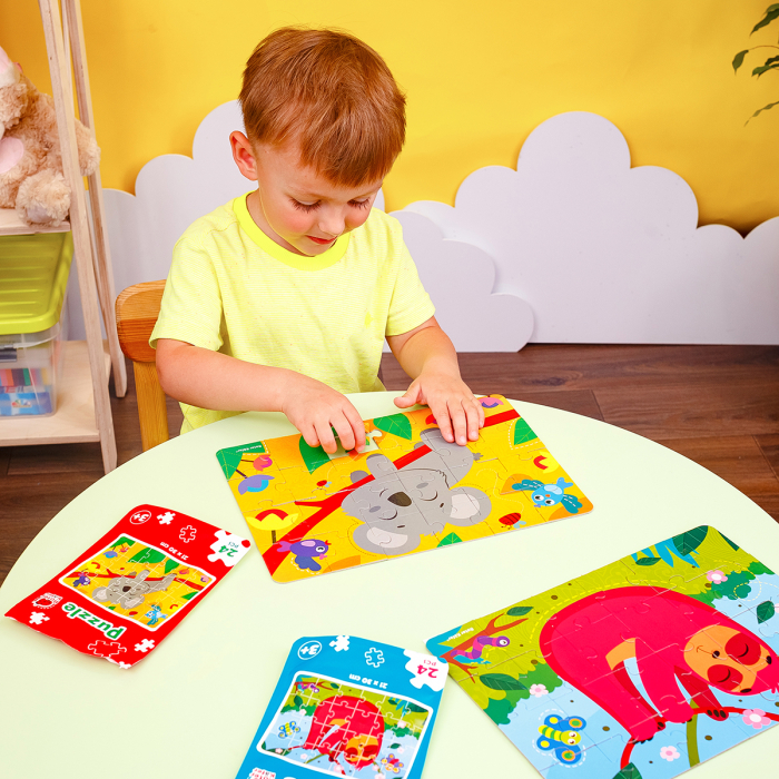 Puzzle copii 24 piese Koala – Roter Käfer, 21×30 cm, 3+ ani, carton gros [4]